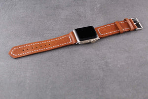 premium leather apple watch band