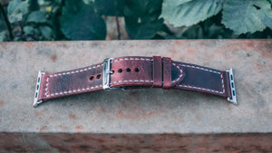 leather apple watch band