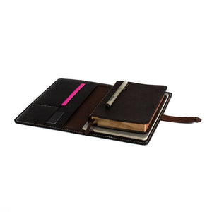 Premium leather notebook cover